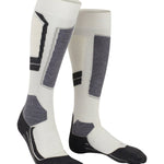 SK4 Advanced Merinould Skisokker - Dame - Off White - Gumpel & Co