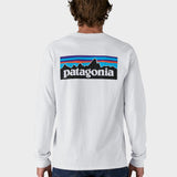 Long Sleeved P 6 Logo Responsibili Tshirt - Herre - Grå - Gumpel & Co