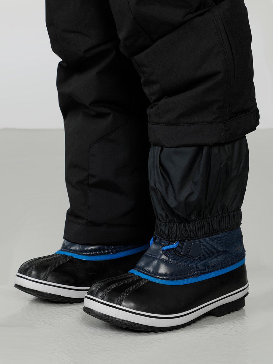 Junior Bib Skibukser - Børn - Black - Gumpel & Co