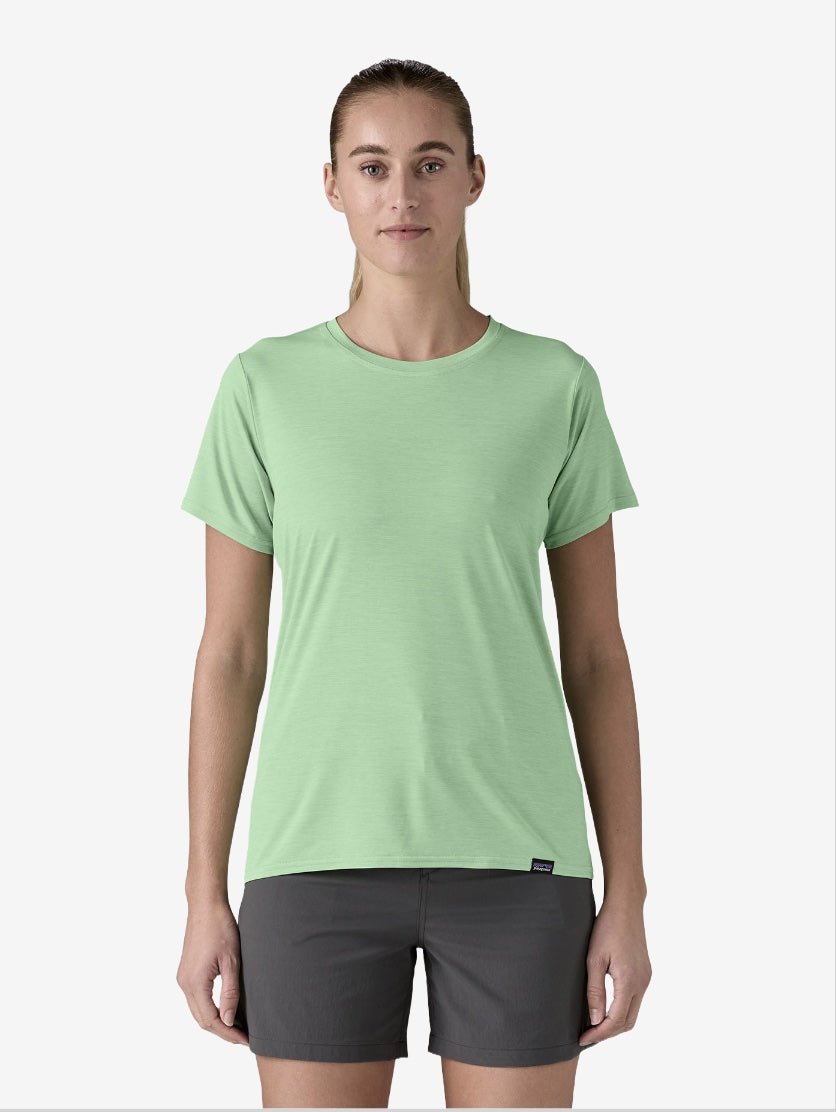 Capilene Cool Daily UV Tshirt - Dame - Dark Rinsed Green - Gumpel & Co