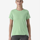 Capilene Cool Daily UV Tshirt - Dame - Dark Rinsed Green - Gumpel & Co