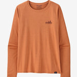 Capilene Cool Daily Graphic LS Shirt - Sky Melon - Gumpel & Co