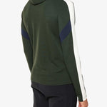 Men's Zermatt Hooded Baselayer merinouldtrøje - Herre - Olive Green - Gumpel & Co