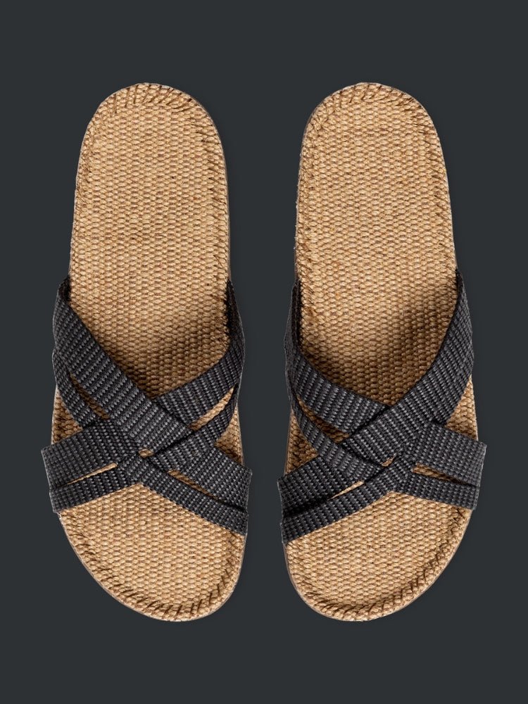 Women 1 Sandal - Charcoal - Gumpel & Co