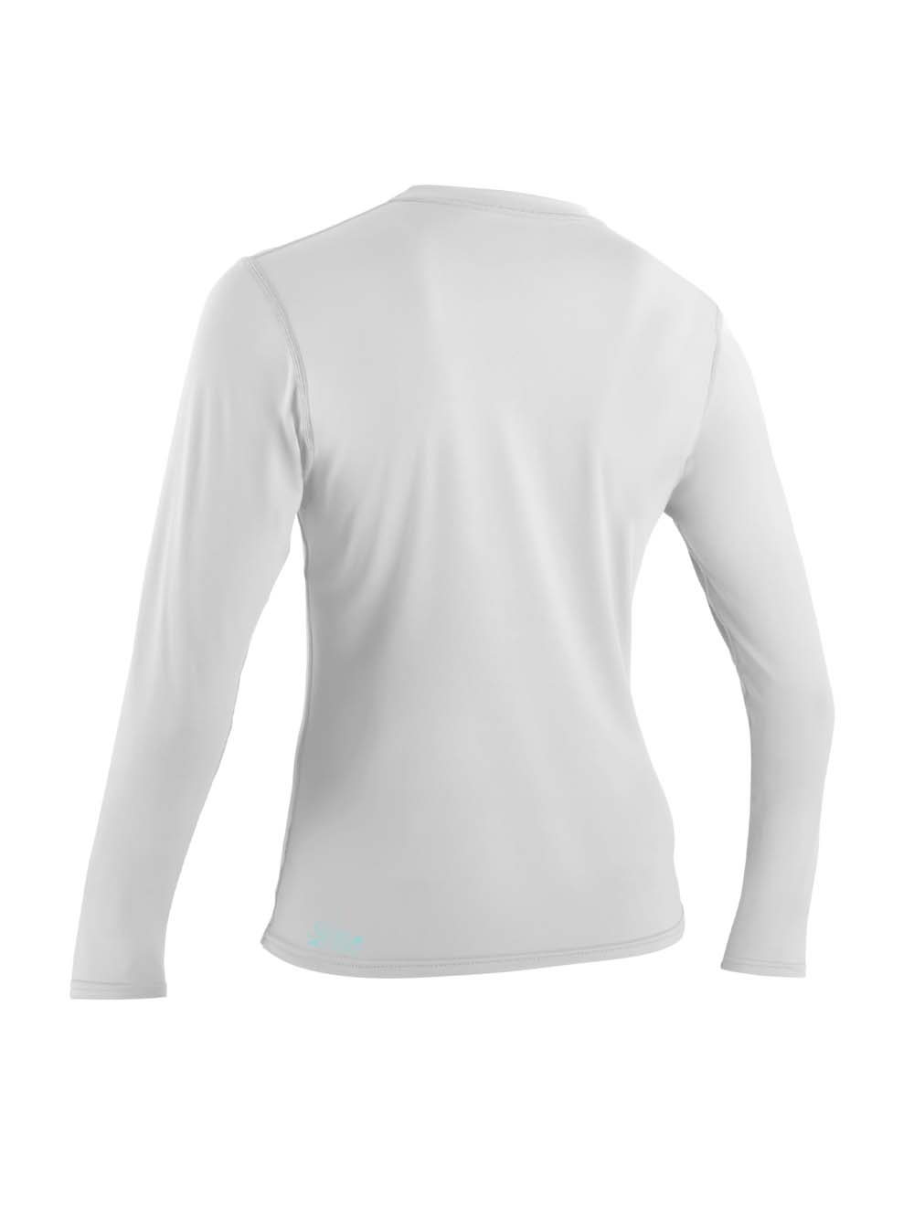 Women's Basic Skins Langærmet Rashguard - Dame - White - Gumpel & Co