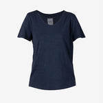 Andrea Flamé Tee - Dame - New Navy - Gumpel & Co