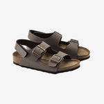 Milano HL Kids Birkibuc sandal - Mocha - Normal - Gumpel & Co