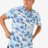 Dreamer Barrel Killa Short Sleeve Shirt - Herre - Sky Blue - Gumpel & Co
