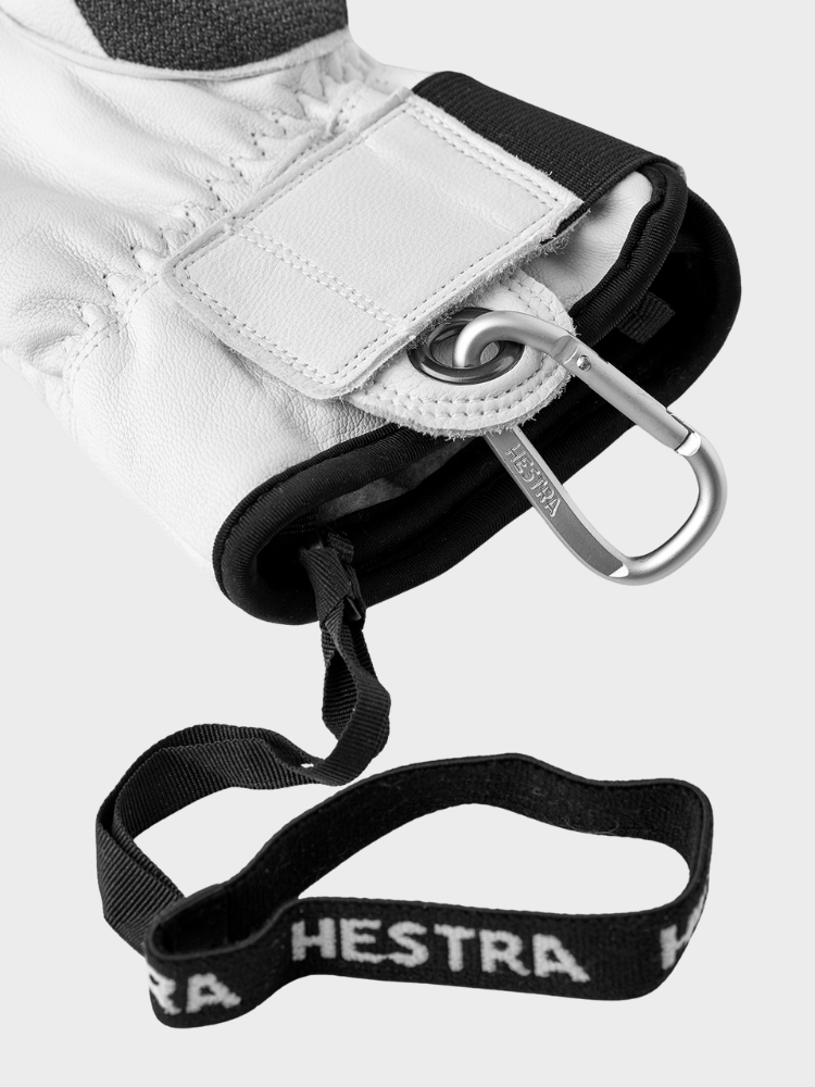 Army Leather Patrol 5 - Fingre skihandske - Herre - Charcoal - Gumpel & Co