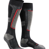 SK4 Merino Uld Skisokker - Dame - Black - Gumpel & Co