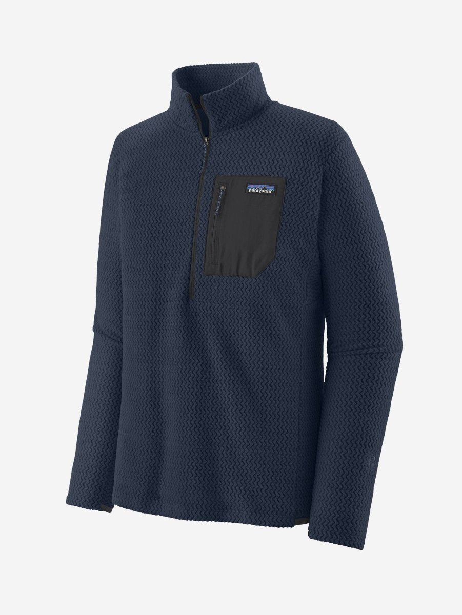 R1 Air Zip Neck Midlayer - Herre - Navy - Gumpel & Co