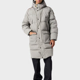 M Long Bear Dunfrakke - Herre - Sort - Gumpel & Co