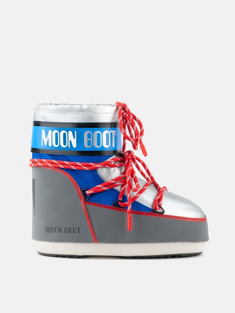 Icon Low Space Racing - Women - Silver / Red / Blue - Gumpel & Co