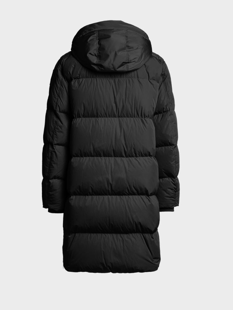 M Long Bear Dunfrakke - Herre - Sort - Gumpel & Co