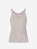 Doris Linen Tank Top - Soft Rose