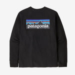 Long Sleeved P 6 Logo Responsibili Tshirt - Herre - Black - Gumpel & Co