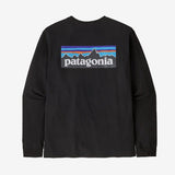 Long Sleeved P 6 Logo Responsibili Tshirt - Herre - Black - Gumpel & Co