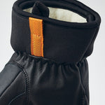 Army Leather Wool Terry 5 - finger - Herre - Grey - Gumpel & Co