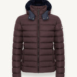 Men's Sporty Dunjakke m. Hætte - Herre - Chokolate - Gumpel & Co