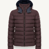 Men's Sporty Dunjakke m. Hætte - Herre - Chokolate - Gumpel & Co