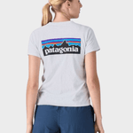 P - 6 Logo Responsibiliti Tshirt - Dame - Hvid - Gumpel & Co