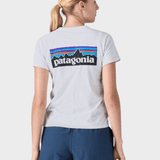 P - 6 Logo Responsibiliti Tshirt - Dame - Hvid - Gumpel & Co