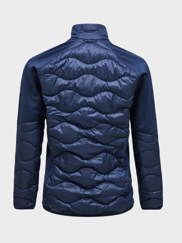 Helium Dun Hybrid Midlayer - Herre - Mørke Blå - Gumpel & Co