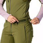 Women's Vertic 3L Skibukser - Dame - Fir Green - Gumpel & Co