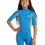 Synergy 2/2 Back Zip Shorty Våddragt | Junior | Maui Blue - Gumpel & Co