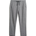 Men's Drawstring Hør Buks - Herre - Dark Navy/Optic - Gumpel & Co