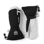 Army Leather Heli 3 - finger Skihandsker - Unisex - Black - Gumpel & Co