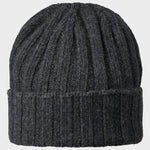 Beanie Soft Rec Cashmere/Wool - Anthracit - Gumpel & Co