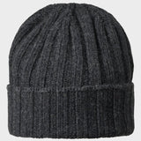 Beanie Soft Rec Cashmere/Wool - Anthracit - Gumpel & Co