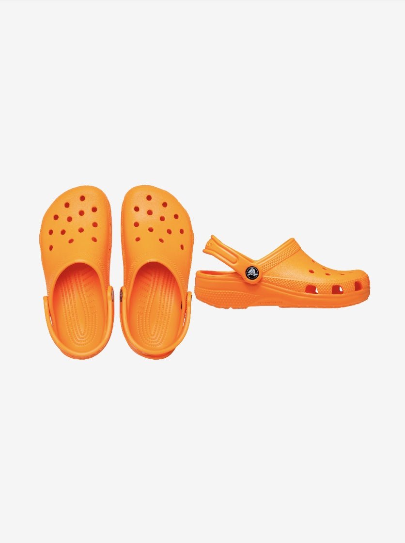 Toddler&Kids Classic Clog - Orange Zing - Gumpel & Co
