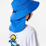 Junior Surf Series Bøllehat - Børn - Blue - Gumpel & Co