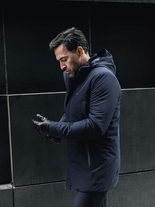 Regulator Frakke - Herre - Navy - Gumpel & Co