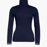 Women's Mira Uldsweater - Dame - French Blue - Gumpel & Co