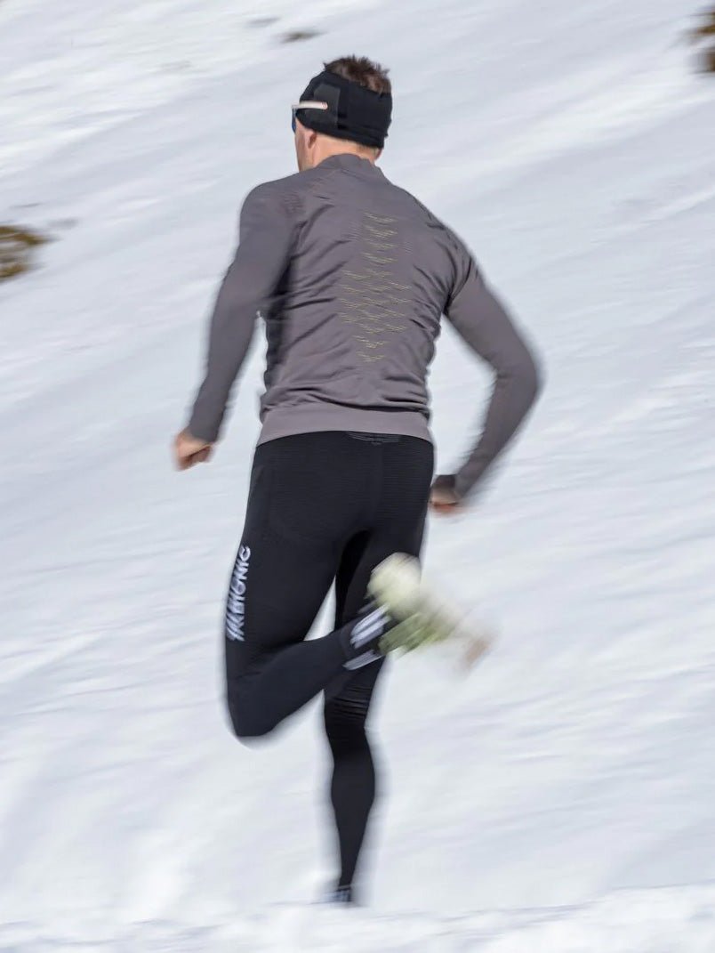 Men's Energy Accumulator 4.0 Midlayer - Herre - Charcoal/Yellow - Gumpel & Co