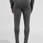 Men's Performance Merinould 150g/m2 Skiunderbukser - Herre - Dark Grey Melange/Green - Gumpel & Co