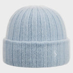 Cashmere Beanie - Unisex - Cashmere Blue - Gumpel & Co