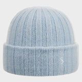 Cashmere Beanie - Unisex - Cashmere Blue - Gumpel & Co