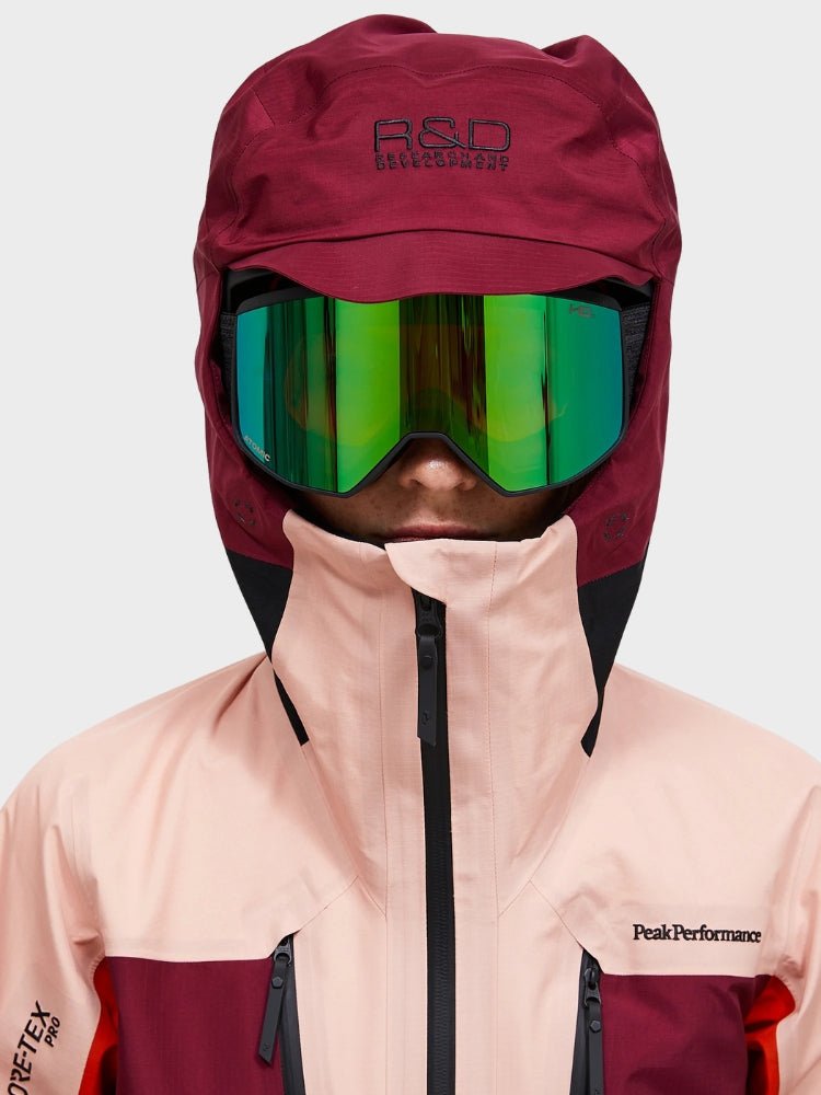 Vertical GORE - TEX Pro Skijakke - Dame - Peach Fuzz - Gumpel & Co