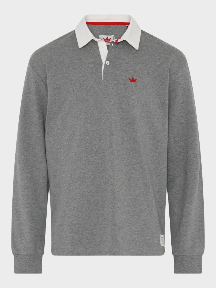 Havana 57 LS Rugby Polo - Grey - Herre - Gumpel & Co