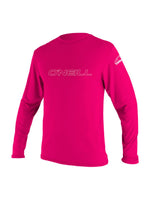 Kids Basic Skins Long Sleeve UV T-Shirt - Children - Watermelon