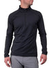 Men's Feel Half Zip Midlayer - Men - Black/Dark Dusk