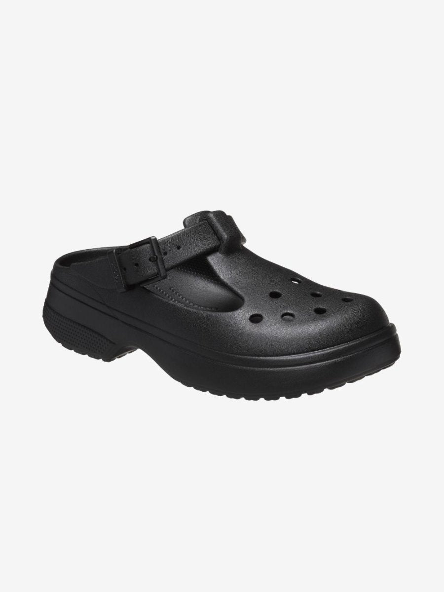 Classic Mary Jane Clog - Unisex - Black - Gumpel & Co