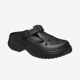 Classic Mary Jane Clog - Unisex - Black - Gumpel & Co