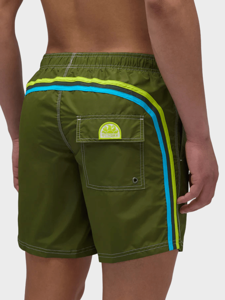 Iconic Taffetta - Badebukser til mænd - Dino - Gumpel & Co