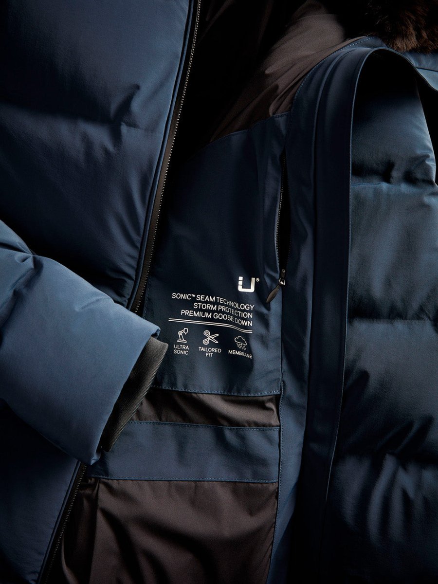 Enigma Dunfrakke - Dame - Navy - Gumpel & Co