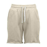Women's Raw Nature Jogging Shorts - Dame - Fog (beige) - Gumpel & Co